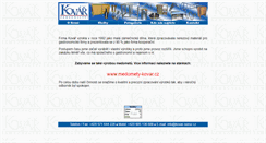 Desktop Screenshot of kovar-nerez.cz